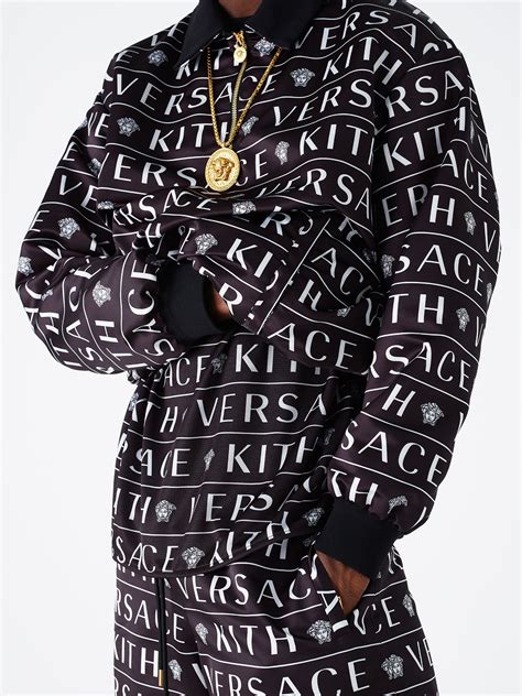 kith versace hoodie sizing|versace kith shoes.